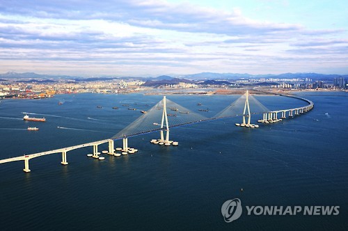 인천대교 전경