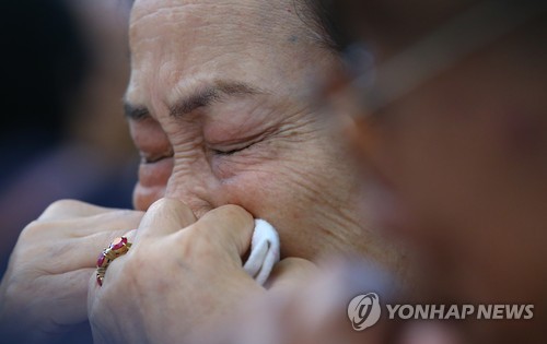 <이산상봉> 참을 수 없는 슬픔