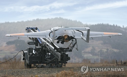 사단급 부대 정찰용 무인항공기(UAV) << 방사청 제공 >>