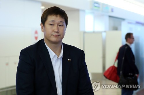 일본 도착한 이대호