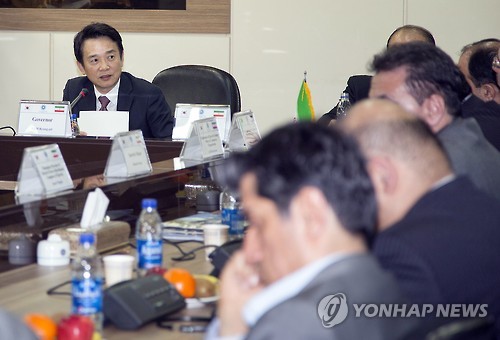 이란 상공회의소에서 '경기도-이란 카즈빈주 기업인 간담회'