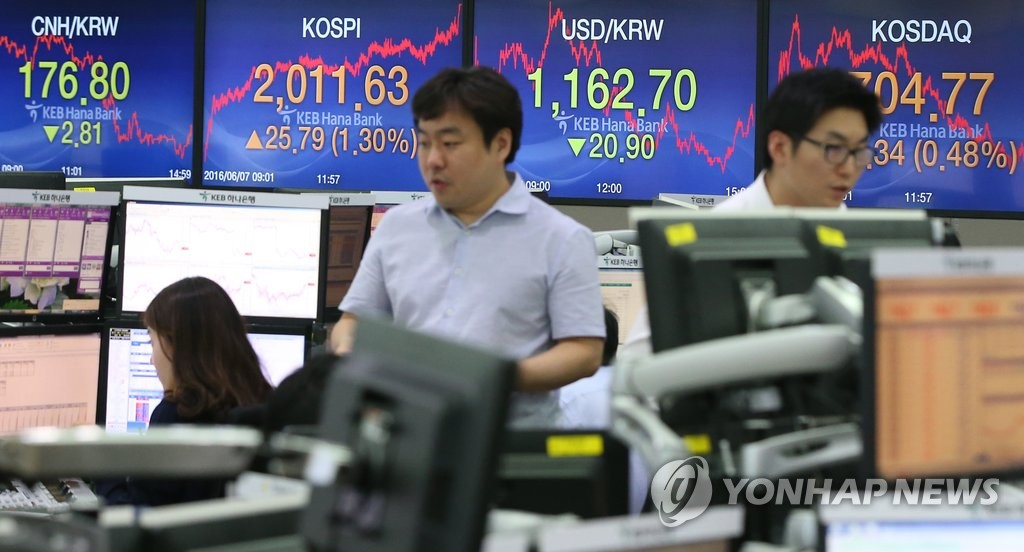 코스피는 '껑충', 환율은 '급락'