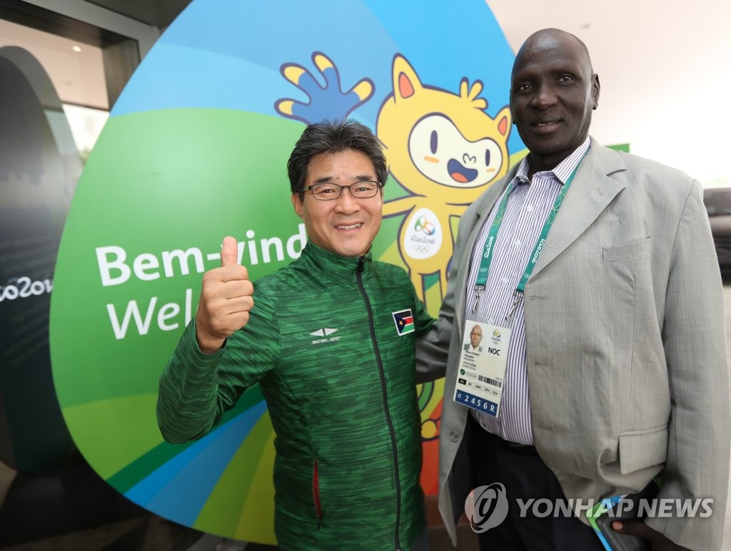 <올림픽>남수단 체육대부 임흥세