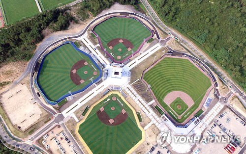 기장군 국내 최대 '사회인 야구장' 준공