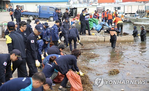 울산항 수중정화활동