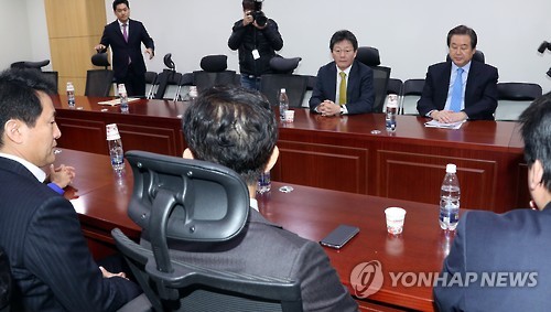 새누리당 비상시국회의 대표자 회의