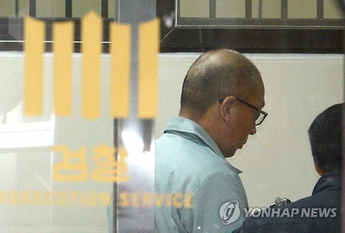 조사실 향하는 차은택