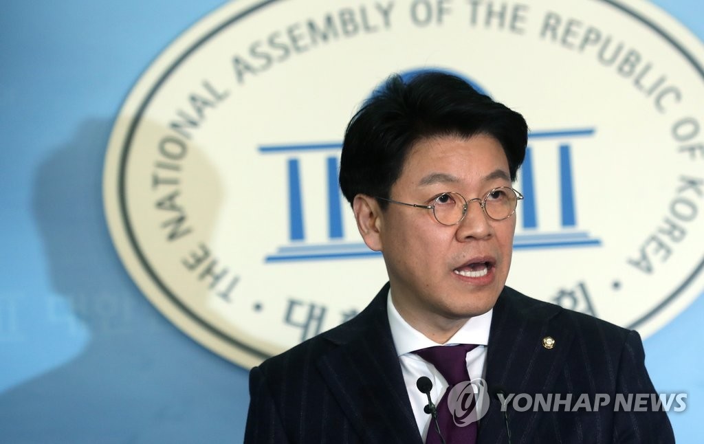 장제원 의원 새누리당 규탄 회견