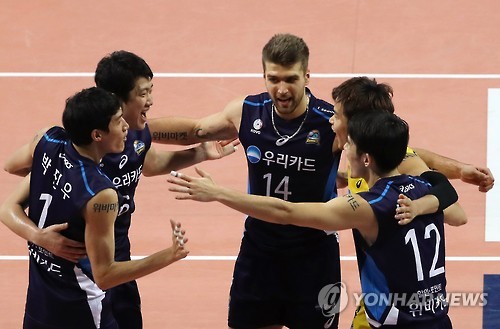 우리카드, 3년 만에 3연승