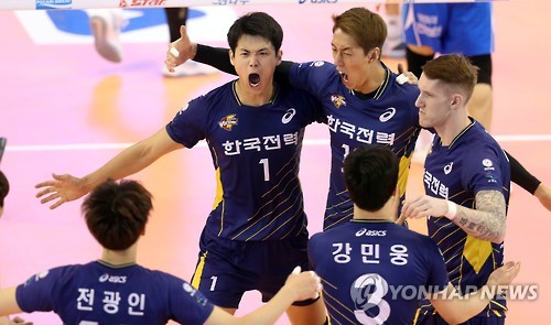 득점 환호