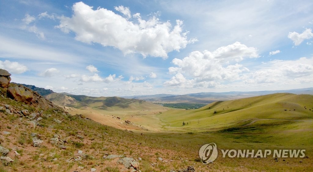 개장 앞둔 몽골올레의 풍광