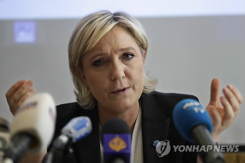프랑스 극우성향 대선후보 르펜
