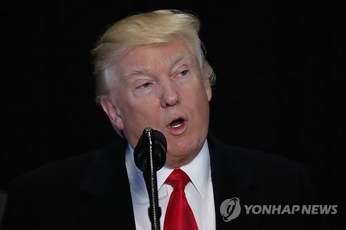 도널드 트럼프 미국 대통령