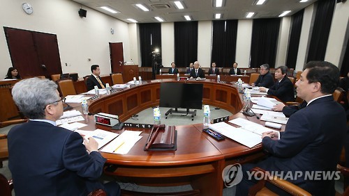 정보위 전체회의, '김정남 암살 보고'