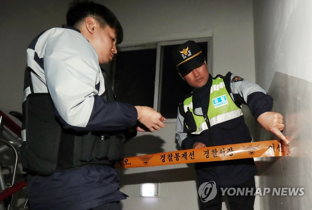 인천 초등학생 살인사건의 현장 모습 [연합뉴스 자료사진]