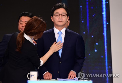 마지막 TV토론 준비하는 유승민