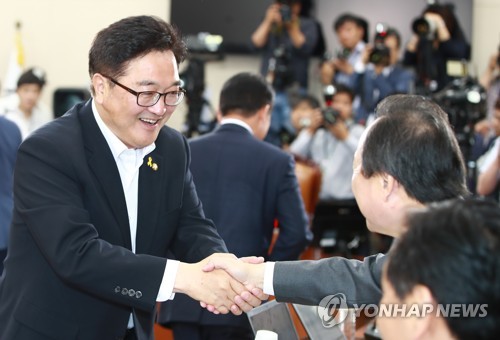 우원식 원내대표, 청문회 야당 협조 부탁