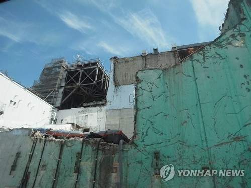 사고 상흔 보이는 후쿠시마 원전