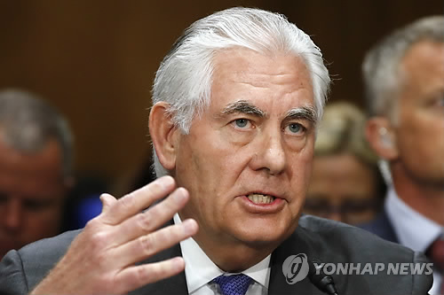 렉스 틸러슨 美국무장관
