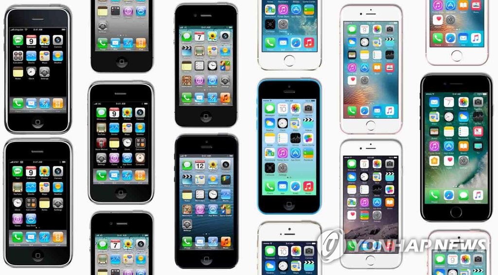 아이폰 10년, 그동안 출시된 다양한 아이폰들