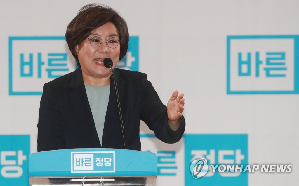 인사말 하는 이혜훈 당대표 후보