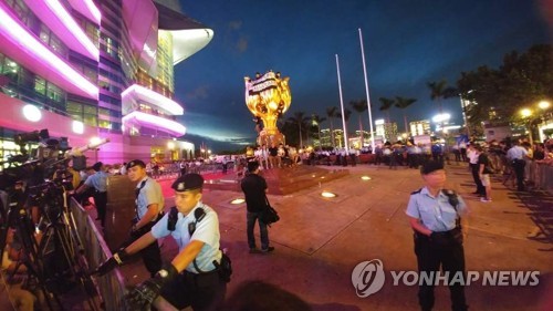 홍콩 우산혁명 주역 시위