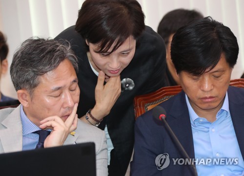 민주당 교문위원 대책논의