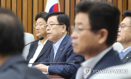 발언하는 김광림 정책위의장 권한대행