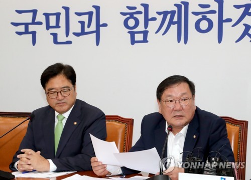 김태년, 정부 부동산정책방향 설명