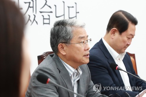 김동철 원내대표 비대위 발언