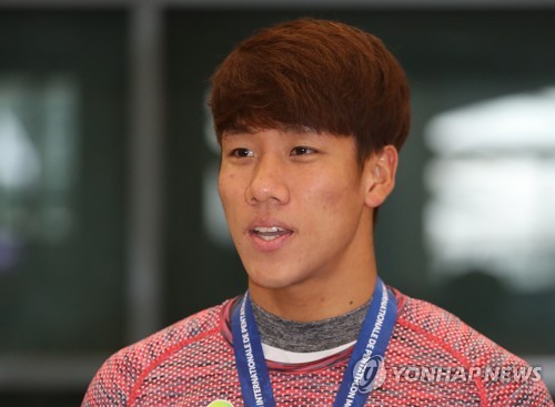 근대5종 개인전 금 정진화 귀국
