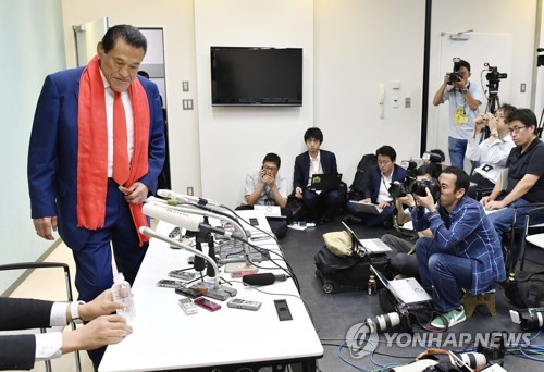 방북 일본 이노키 의원 "북한 리수용 '압력가하면 더 레벨높은 실험' 언급"