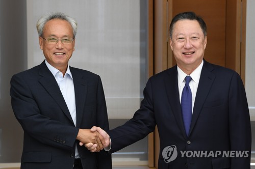 취임 후 첫 대한상의 방문한 문성현 노사정위원장