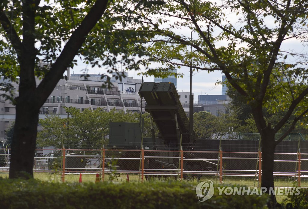 日, 北미사일 요격 시도 안 해