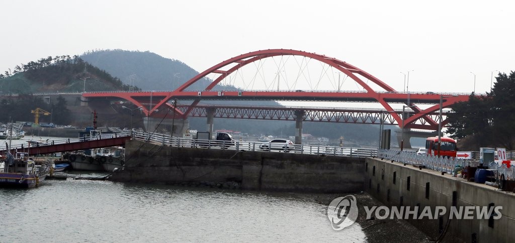 군산 섬 연결도로 선유대교