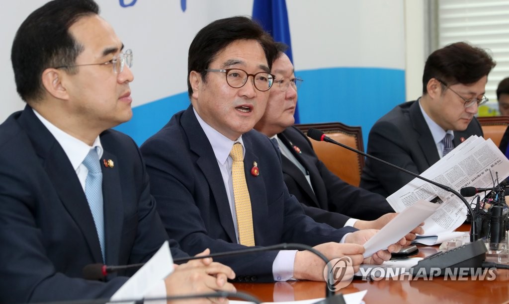 우원식 "한국, 야4당개헌협의체 얄팍 속셈…즉각 협상해야"