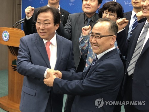 강원교육감 선거 진보진영 후보 민병희로 단일화