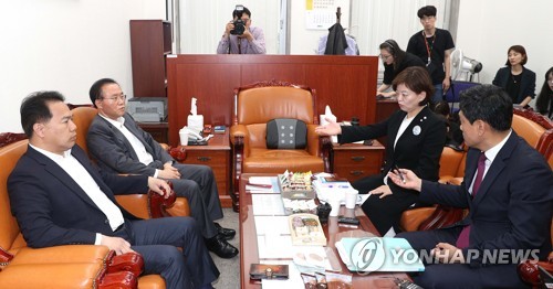 한자리에 모인 원내수석부대표들