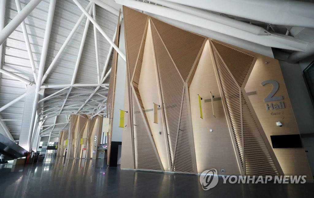 확장사업 마무리 된 송도컨벤시아 내부