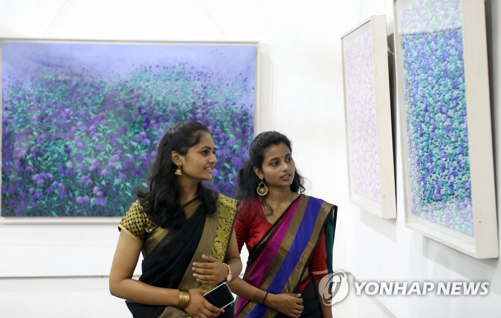 한국 미술 인도 뭄바이 진출