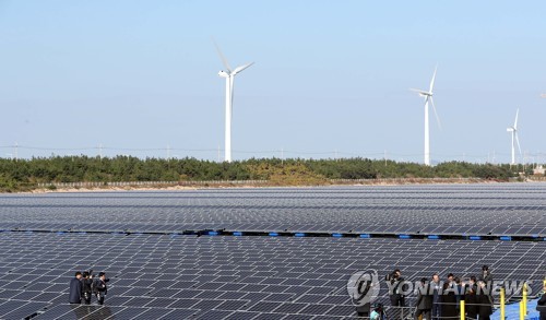 수상태양광 시설