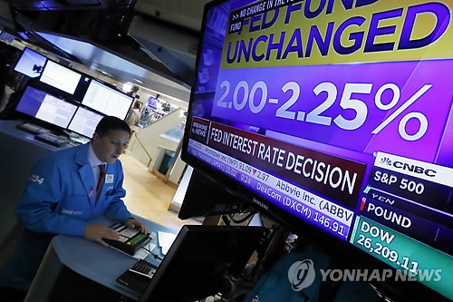 美연준, 기준금리 2.00~2.25%로 동결…점진 인상 시사