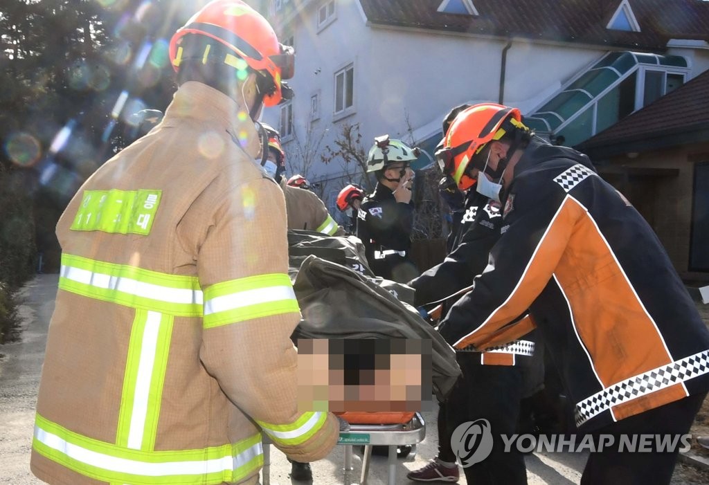 강릉 펜션 참사 학생들 긴급 이송