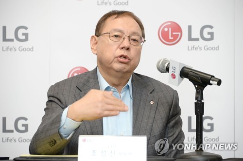 조성진 LG전자 부회장