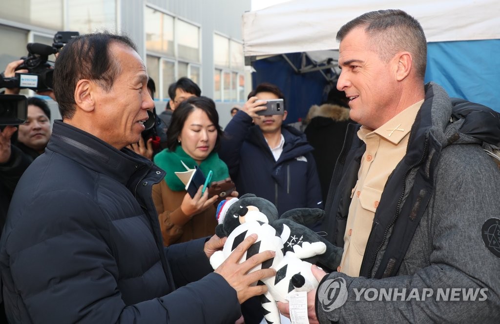 El actor de Hollywood George Eads en Corea del Sur El actor de Hollywood George Eads en Corea del Sur