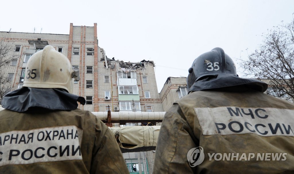 러 남부서 또 아파트 폭발·붕괴 사고…"1명 사망, 4명 실종"
