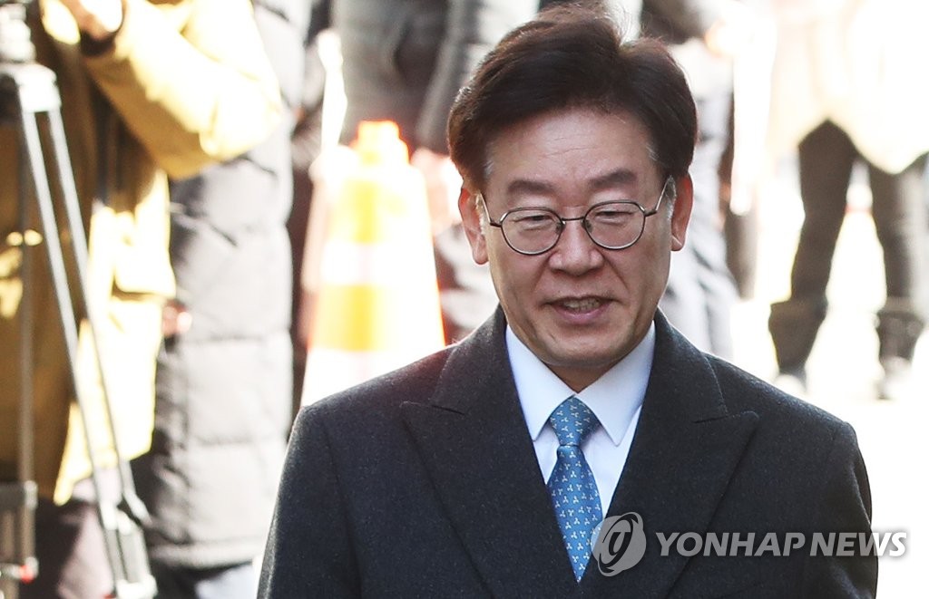 4차 공판 출석하는 이재명 경기지사