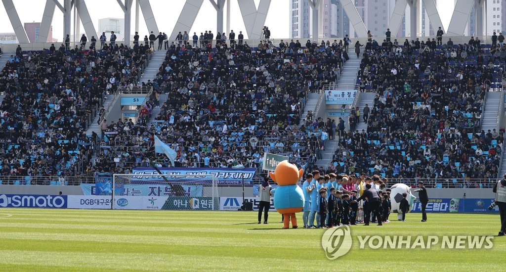 "대구" 외치는 관중