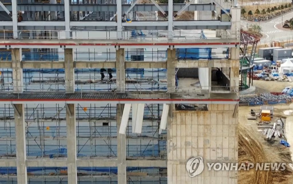 근로자 3명 추락해 숨진 공사장