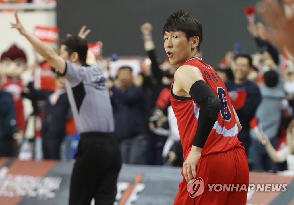 결승 3점 슛 넣은 양동근